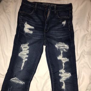 American eagle “hell yeah” jeans